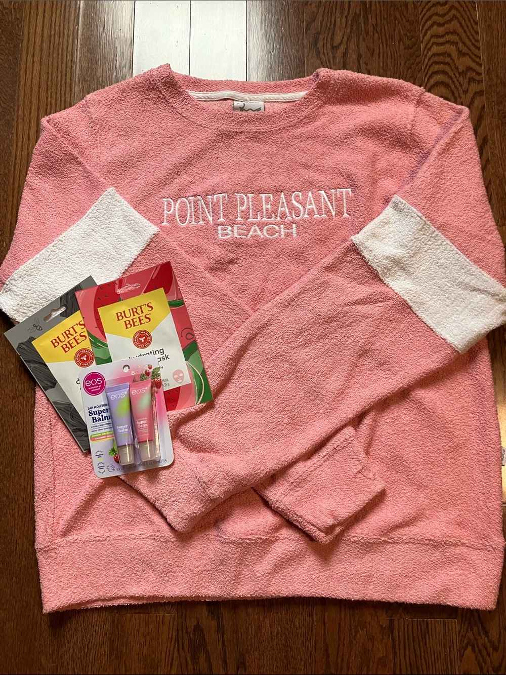 Point Pleasant Beach Pink Crewneck Sweater; only worn once. Like to pass it on